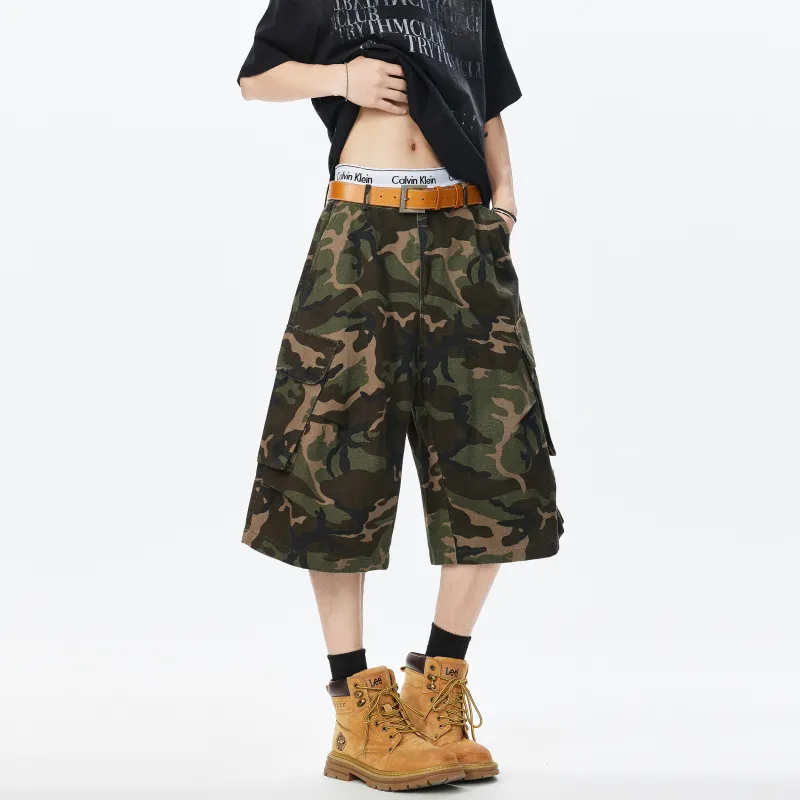 FRQ Casual Shorts Unisex Camouflage-5