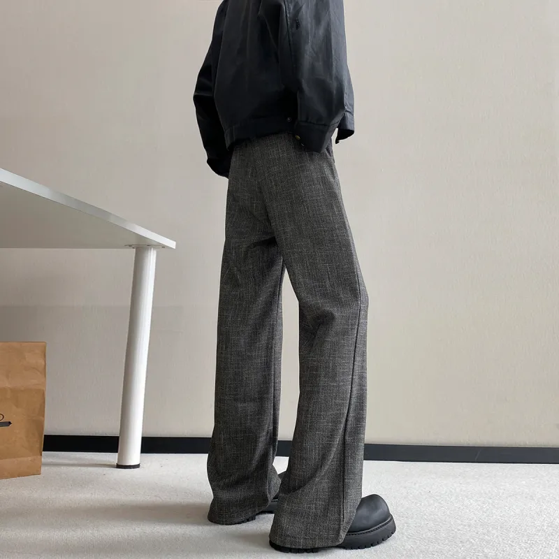 FRQ Casual Pants Unisex Gray-5