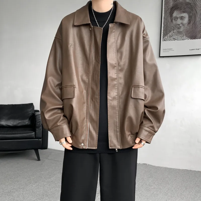 FRQ Leather Jackets Unisex-6