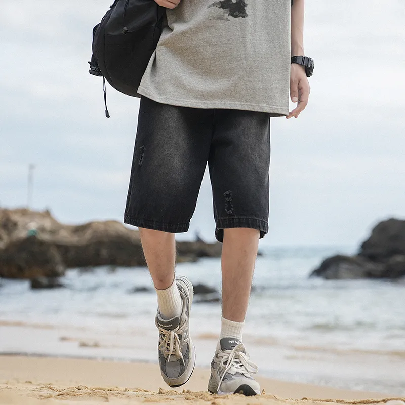 FRQ Denim Shorts Unisex-6