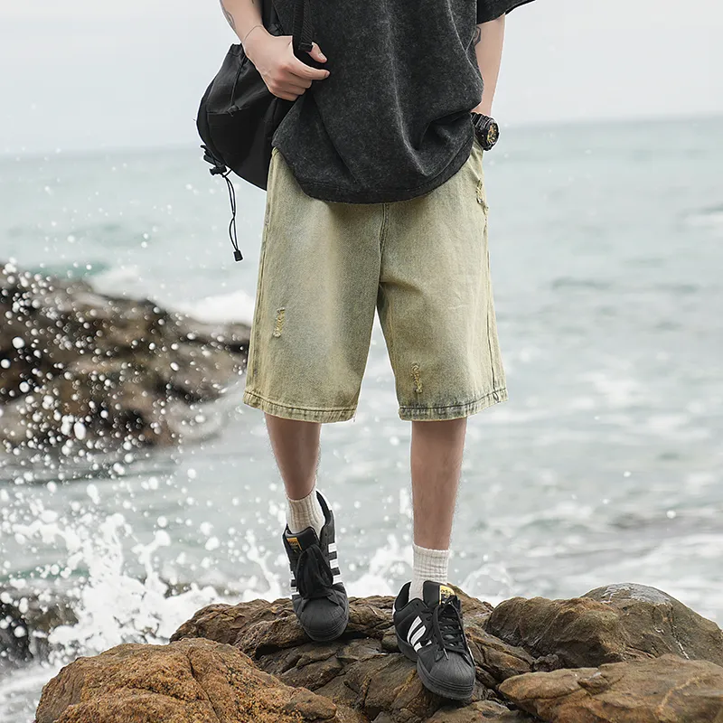 FRQ Denim Shorts Unisex-22