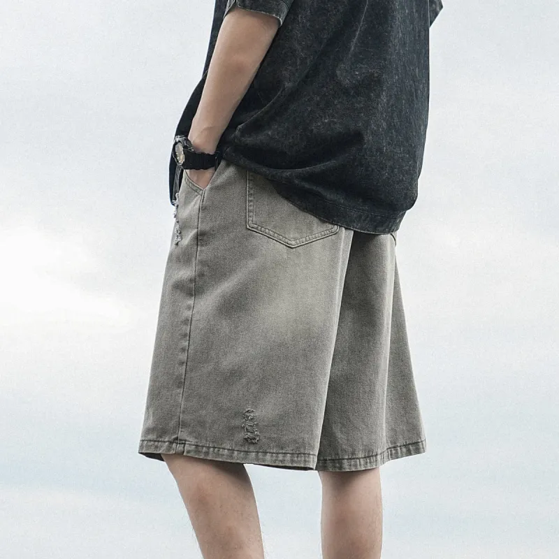 FRQ Denim Shorts Unisex-1