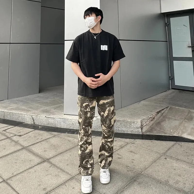 FRQ Jeans Unisex Desert Camouflage-4