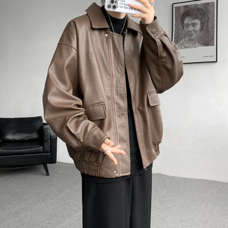 FRQ Leather Jackets Unisex-7