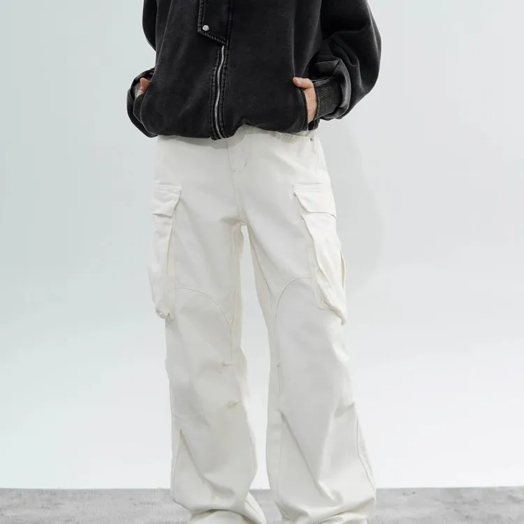 FRQ Jeans Unisex White-1