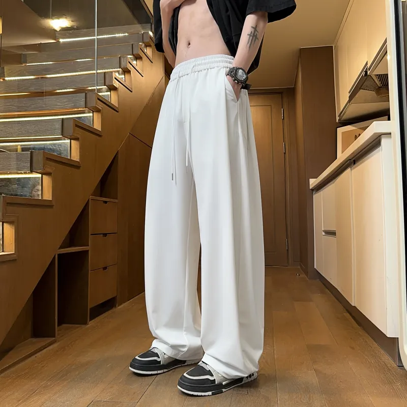 FRQ Casual Pants Unisex-4