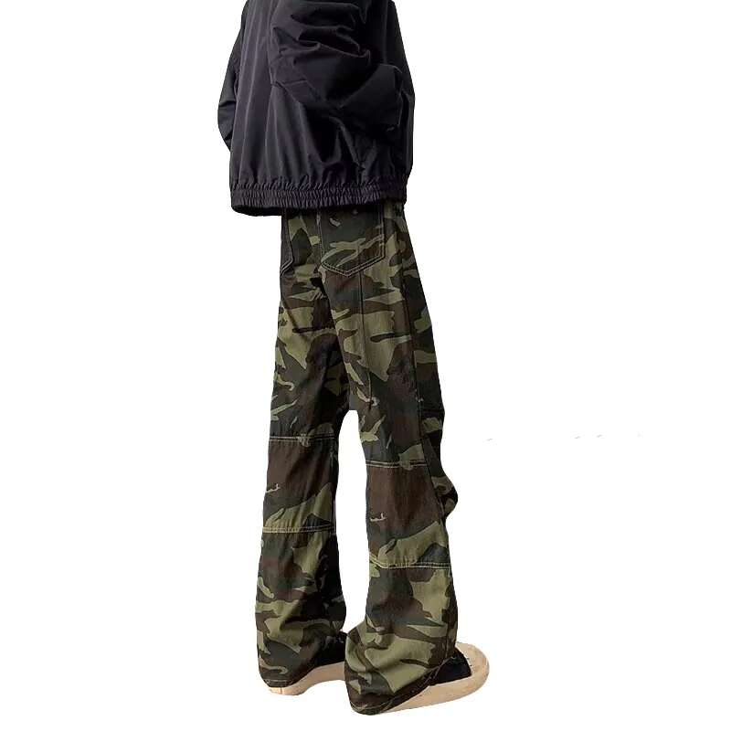 FRQ Casual Pants Unisex Camouflage-1