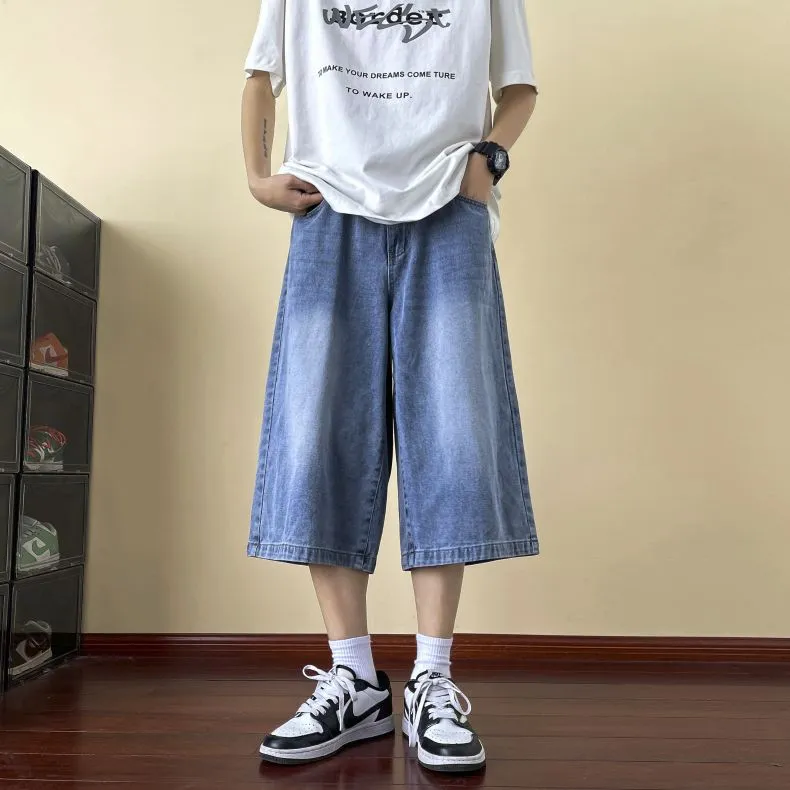 FRQ Denim Shorts Unisex-5