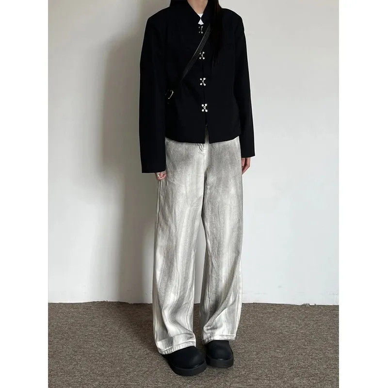 FRQ Jeans Unisex White-2