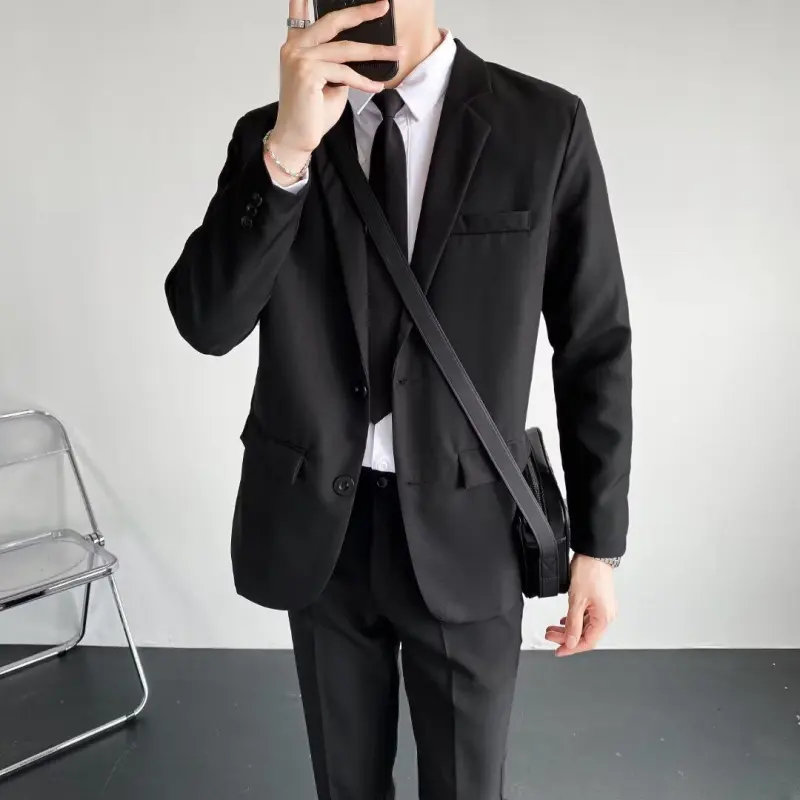 FRQ Business Suits Unisex Black-7