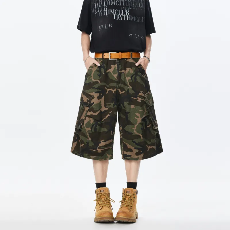 FRQ Casual Shorts Unisex Camouflage-2