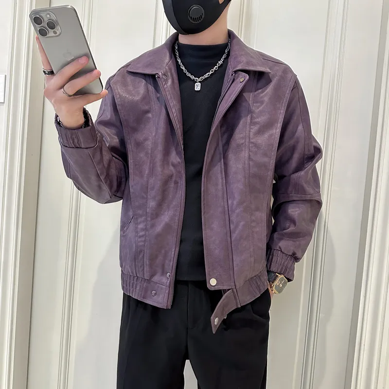 FRQ Jackets Coats Unisex Purple-16