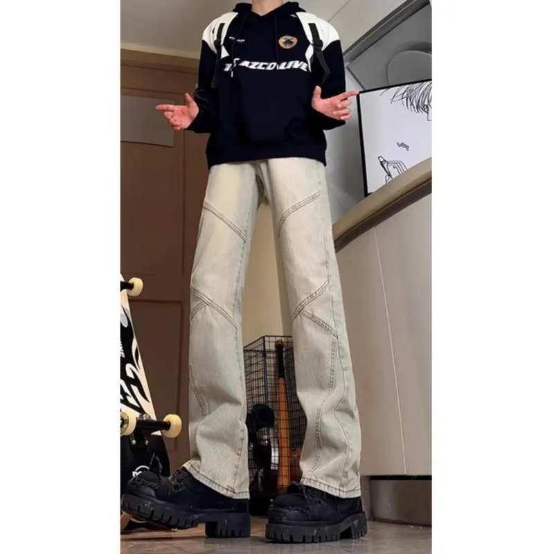 FRQ Jeans Unisex Yellow Mud-4