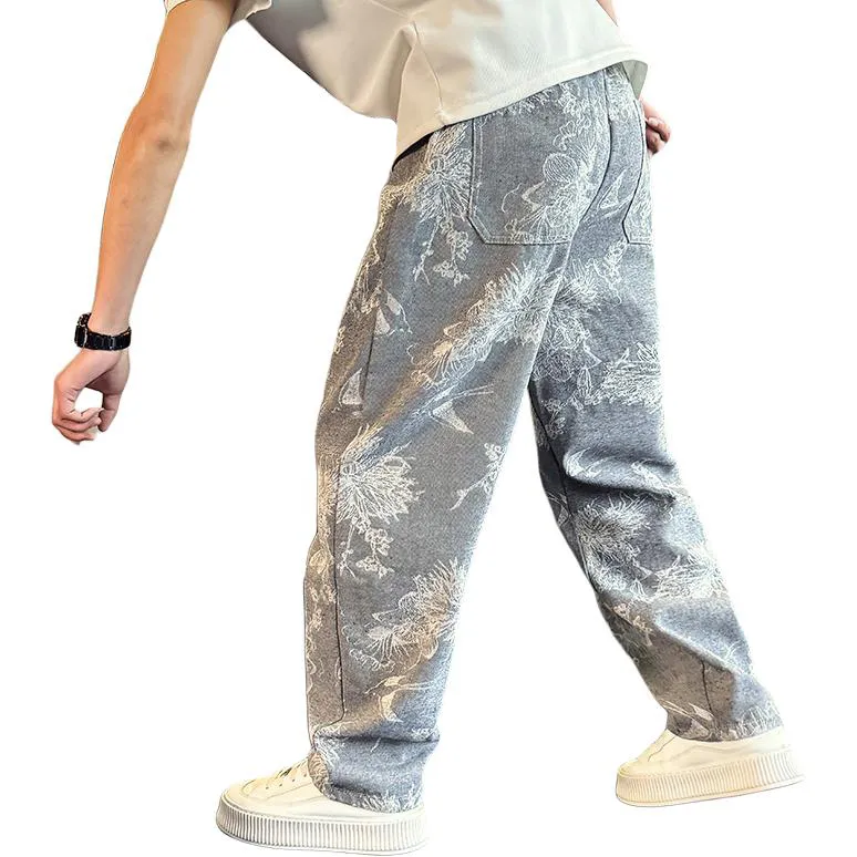 FRQ Casual Pants Unisex Gray-1