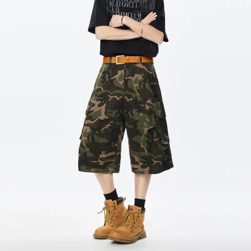 FRQ Casual Shorts Unisex Camouflage-3