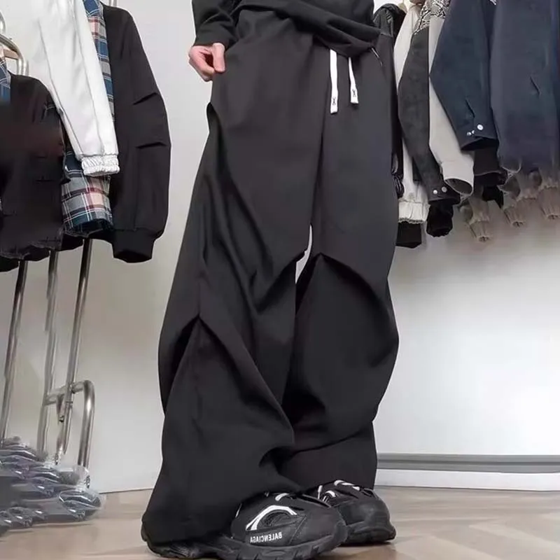 FRQ Casual Pants Unisex Black-4