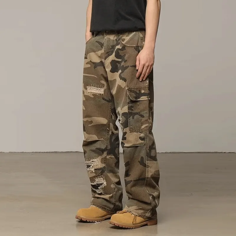 FRQ Jeans Unisex Camouflage-3