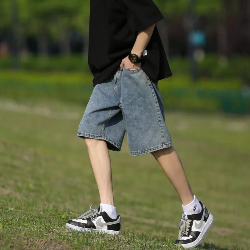 FRQ Denim Shorts Unisex-11