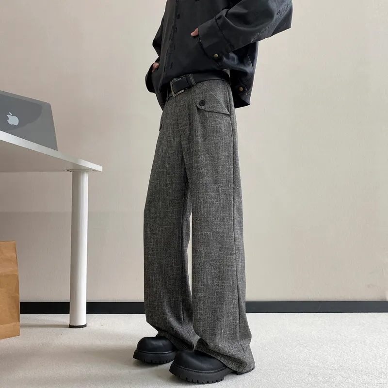 FRQ Casual Pants Unisex Gray-2