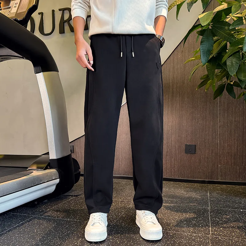 FRQ Casual Pants Unisex Paris Gray-8