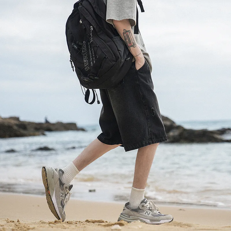 FRQ Denim Shorts Unisex-7