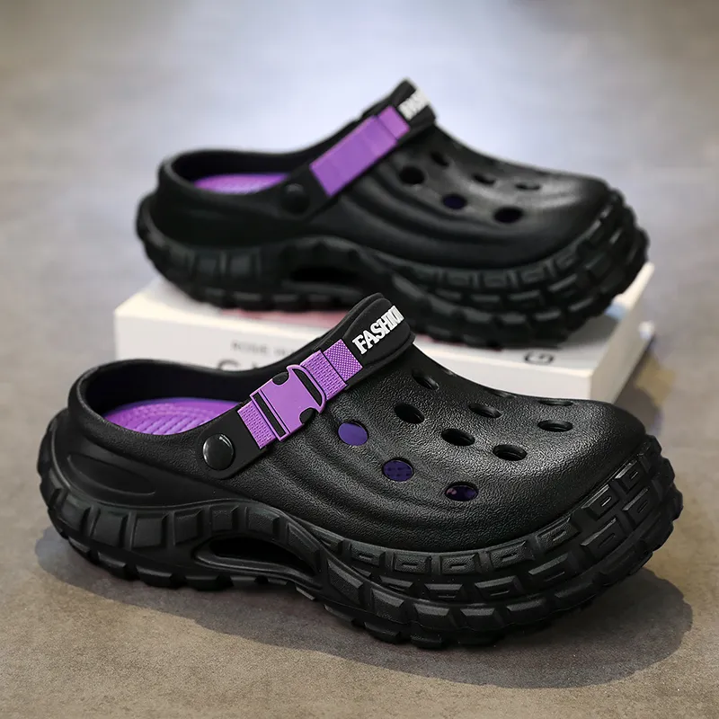 BEAR UNION Home Slippers Black Gray-7
