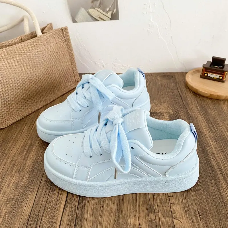 GDXF Slip Resistant, Abrasion Resistant, Lightweight, Height Increasing Low Top Skateboard Shoes Women's-7