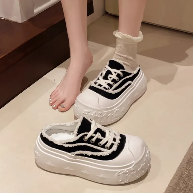 GDXF EVA Quiet Odor Resistant Abrasion Resistant Slip Resistant Closed Toe Slippers Women's-1