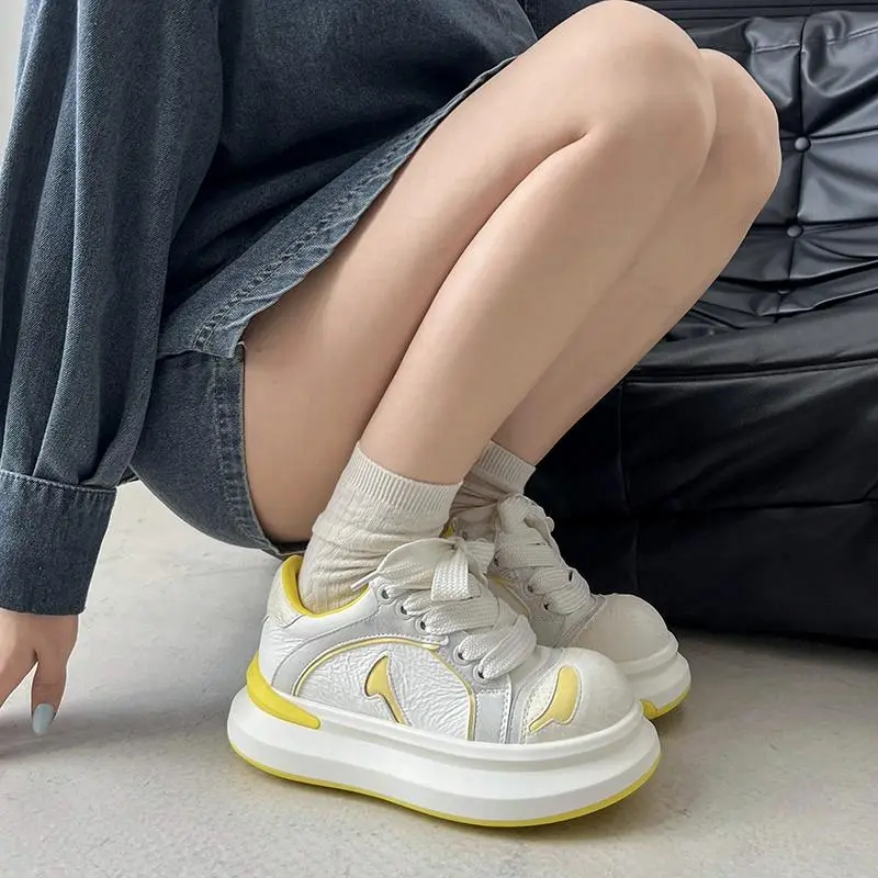 GDXF Slip Resistant Cushioning, Abrasion Resistant, Height Increasing Low Top Skateboard Shoes Women's-11