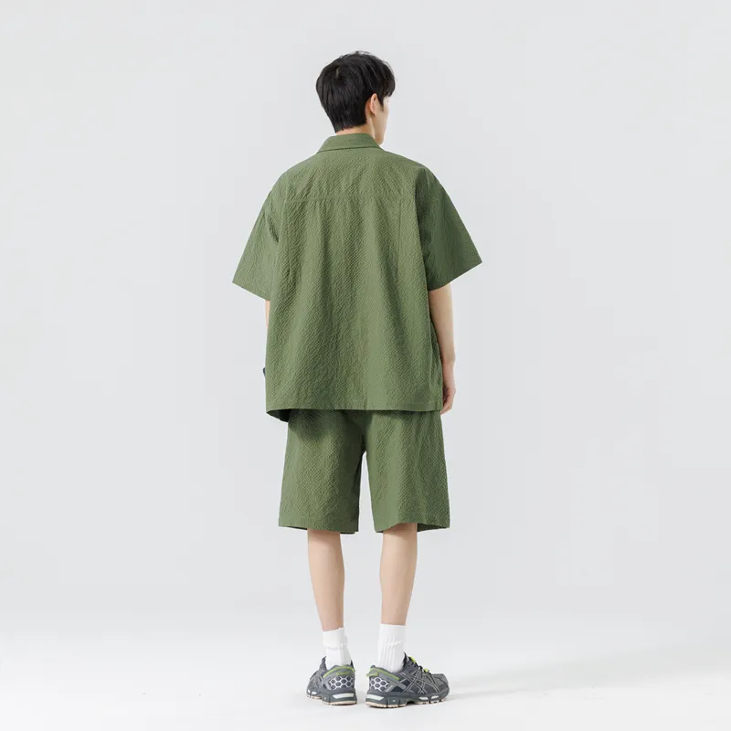 Anyveiw Shirt Matching Set Unisex-13