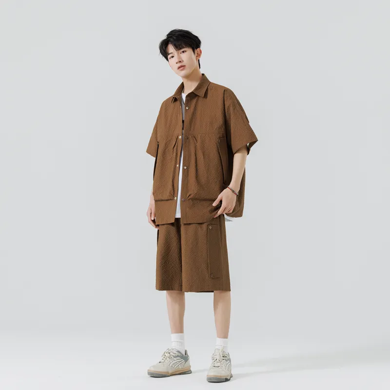 Anyveiw Shirt Matching Set Unisex-18
