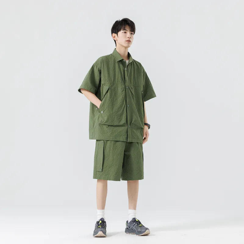 Anyveiw Shirt Matching Set Unisex-12