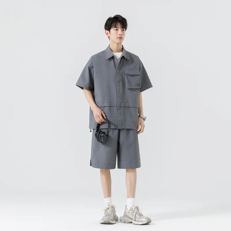 Anyveiw Shirt Matching Set Unisex-26
