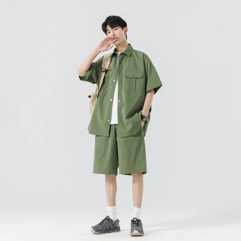 Anyveiw Shirt Matching Set Unisex-10