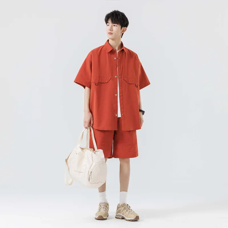 Anyveiw Shirt Matching Set Unisex-24