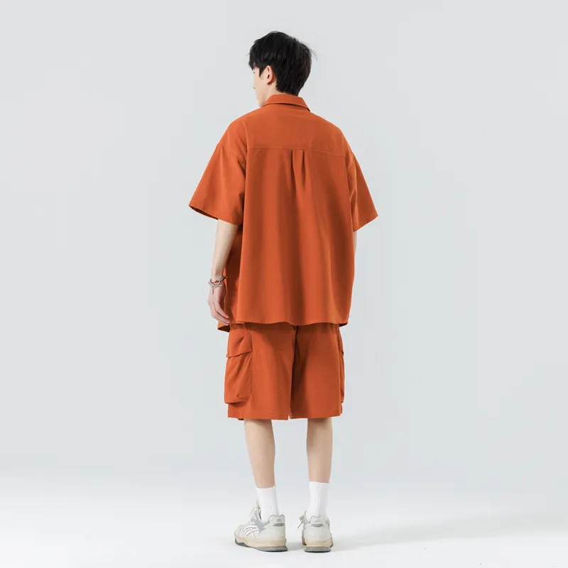 Anyveiw Shirt Matching Set Unisex-27