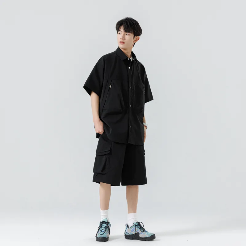 Anyveiw Shirt Matching Set Unisex-5