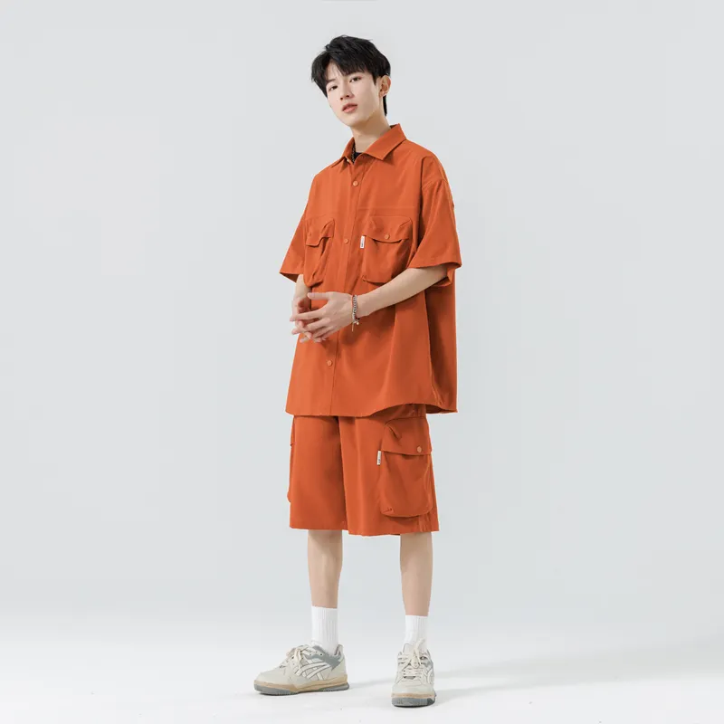 Anyveiw Shirt Matching Set Unisex-26