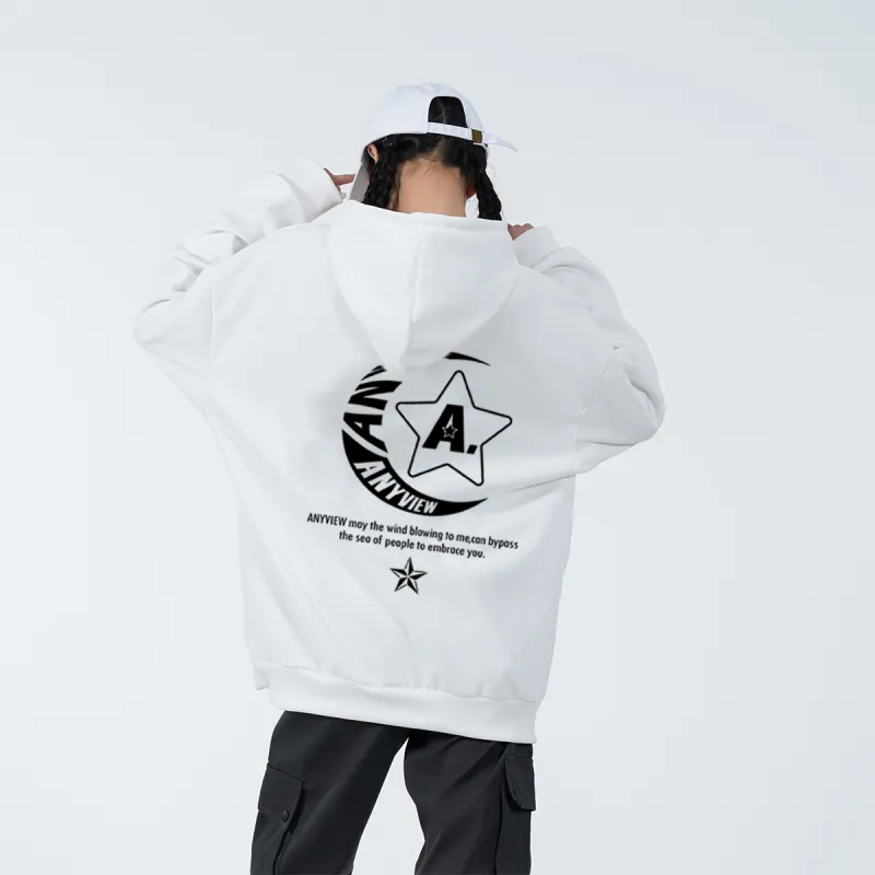 Anyveiw Sweatshirt Unisex Navy Blue-6