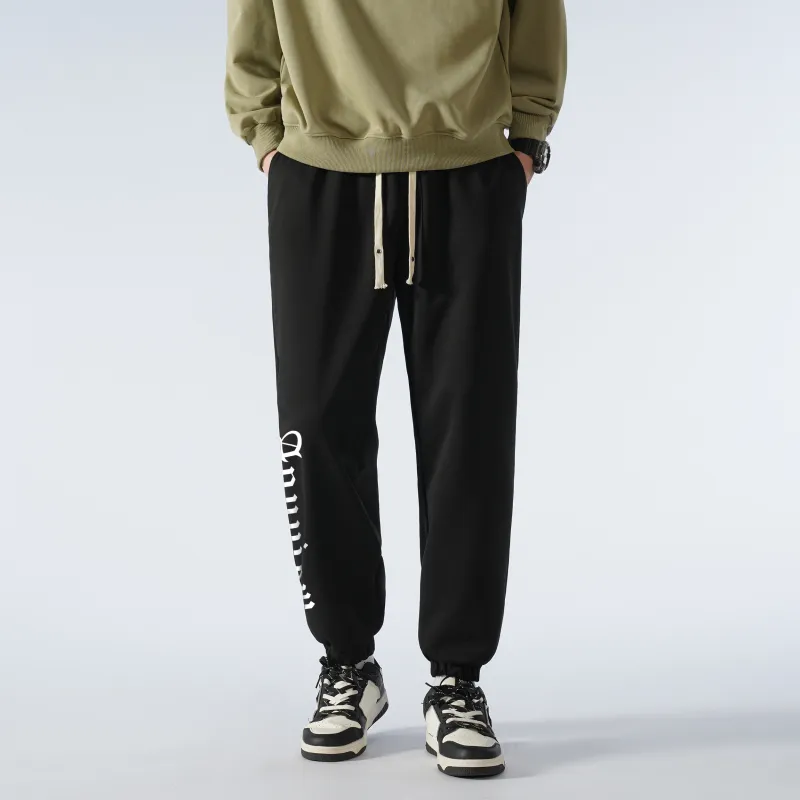 Anyveiw Casual Pants Unisex Black-2