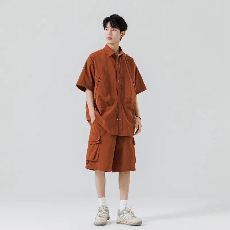 Anyveiw Shirt Matching Set Unisex-26