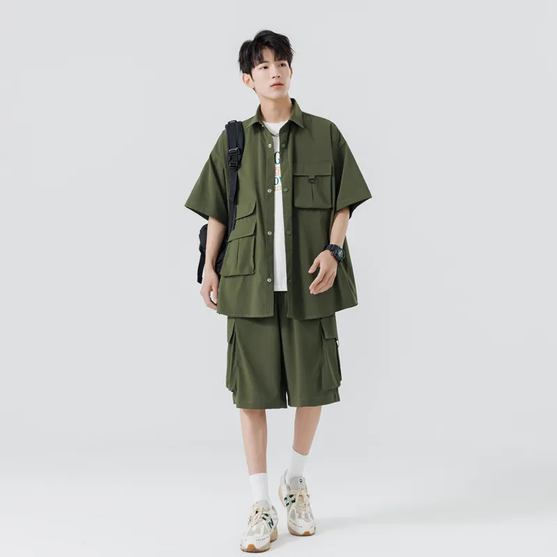 Anyveiw Shirt Matching Set Unisex-10