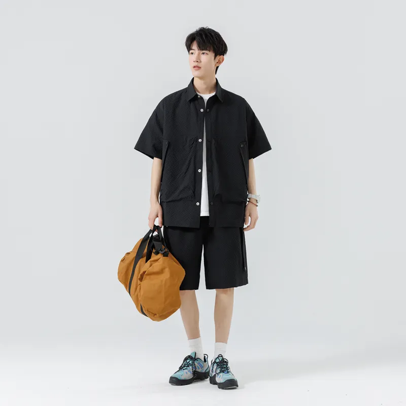Anyveiw Shirt Matching Set Unisex-3