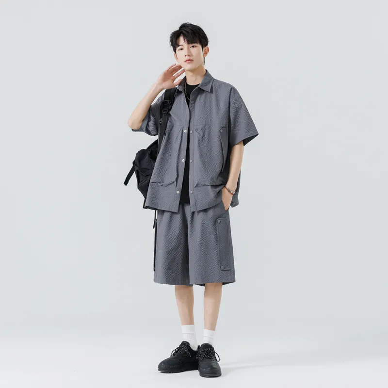 Anyveiw Shirt Matching Set Unisex-25