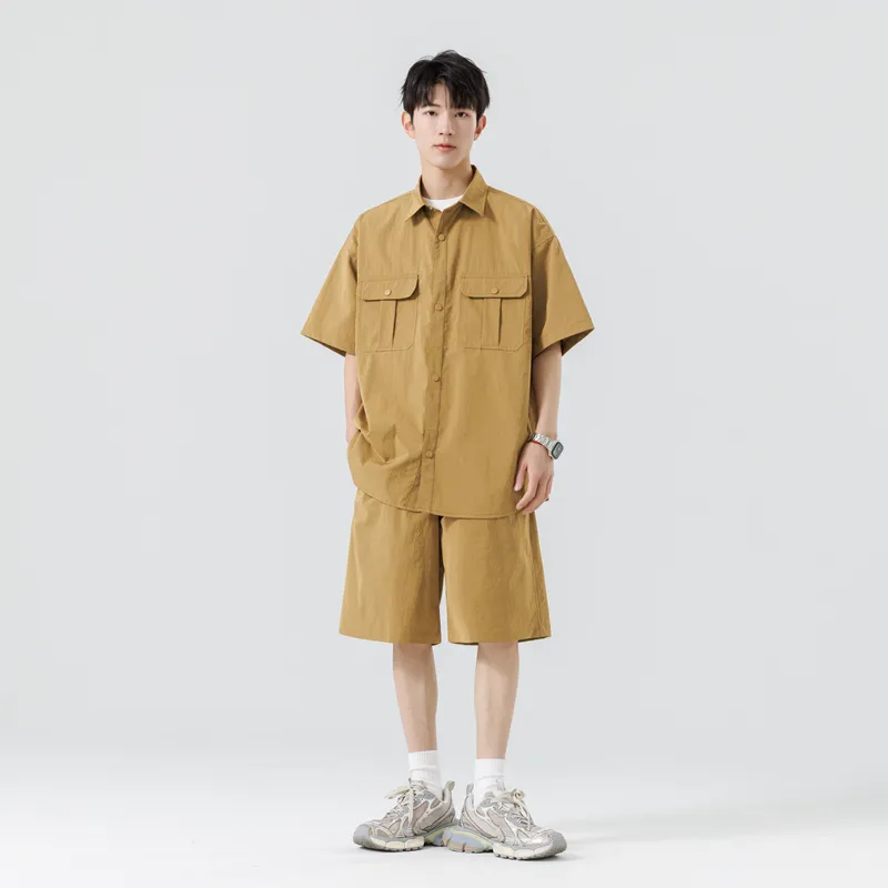 Anyveiw Shirt Matching Set Unisex-18