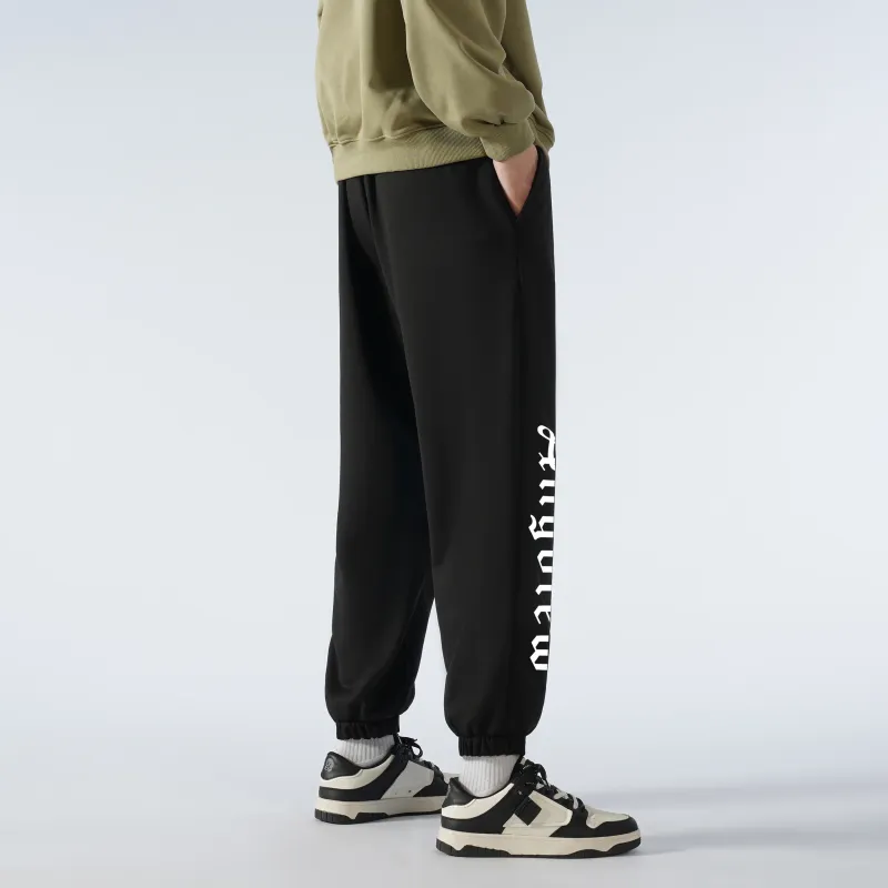 Anyveiw Casual Pants Unisex Black-7