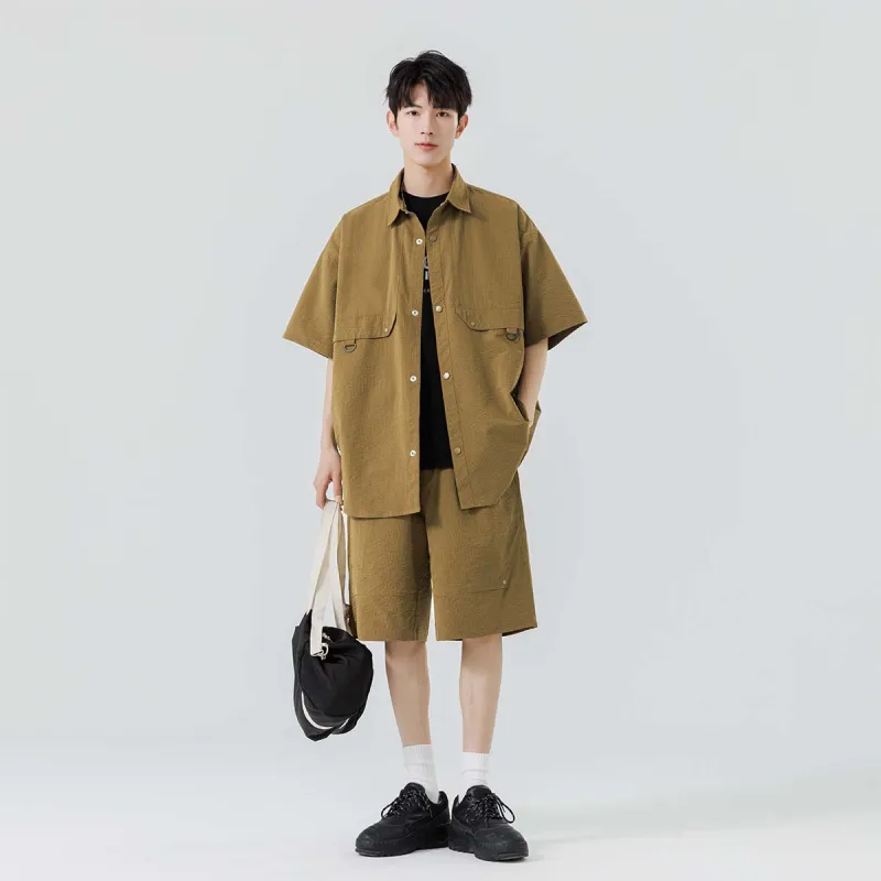 Anyveiw Shirt Matching Set Unisex-17