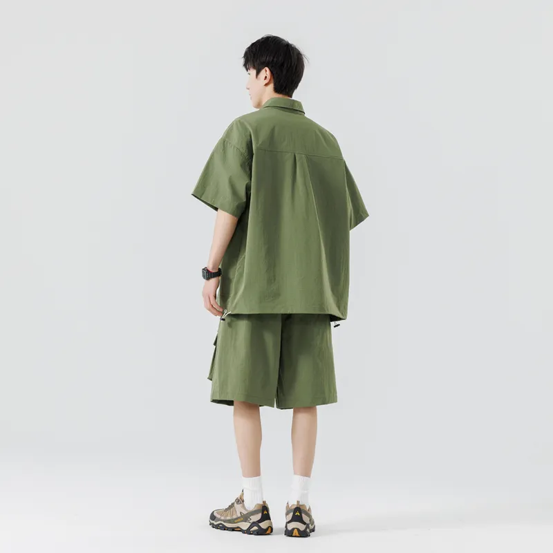 Anyveiw Shirt Matching Set Unisex-11