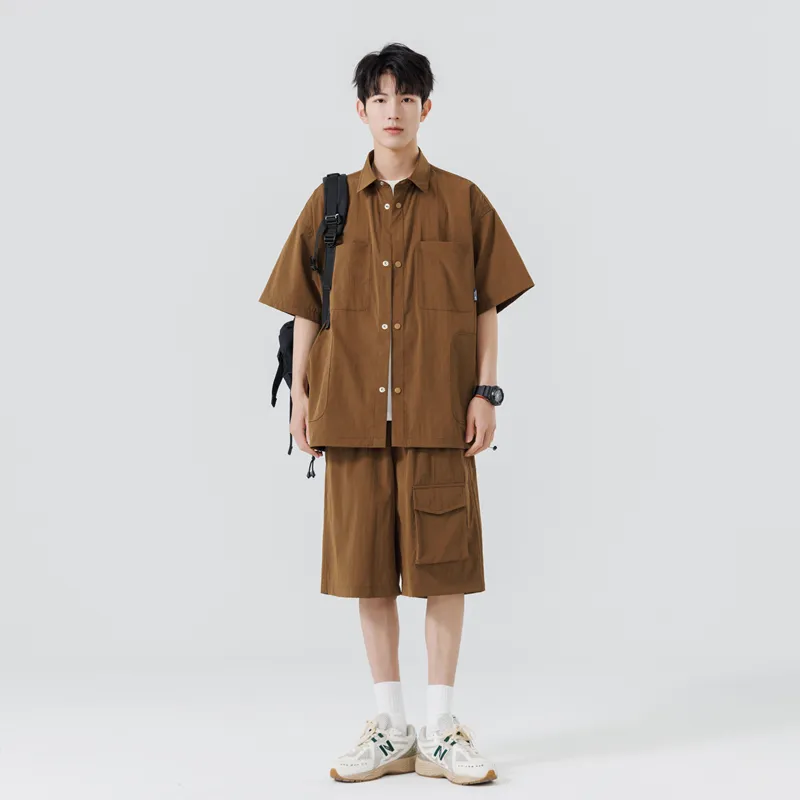 Anyveiw Shirt Matching Set Unisex-15