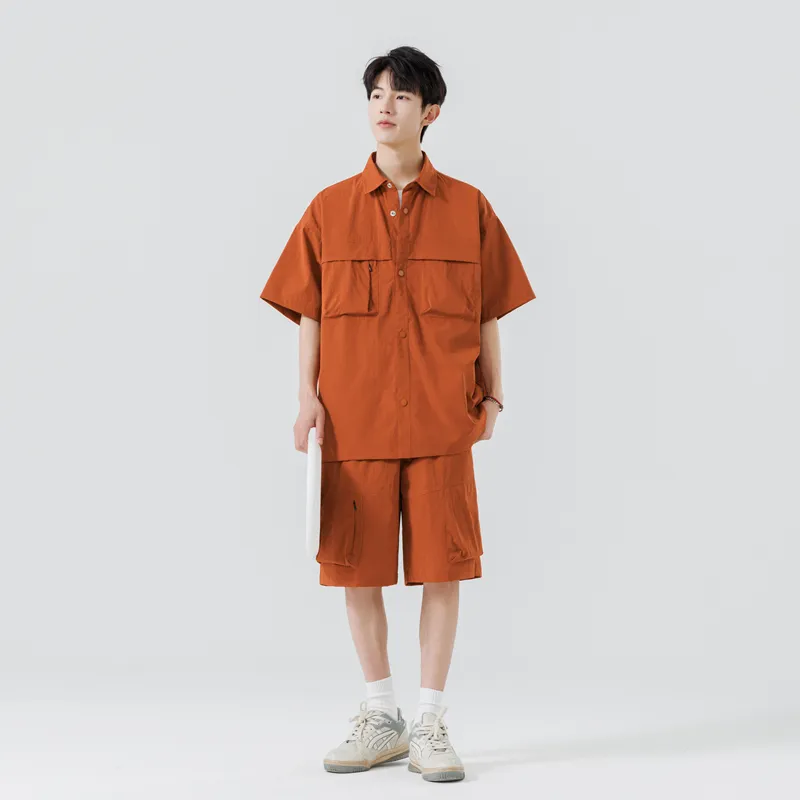 Anyveiw Shirt Matching Set Unisex-20